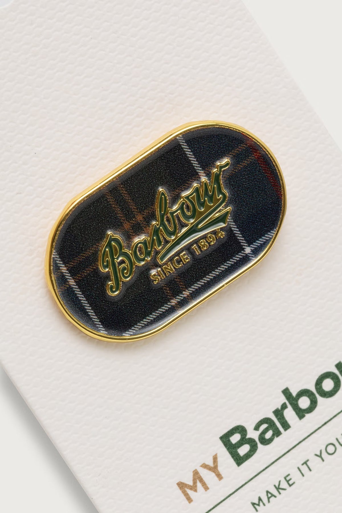 BARBOUR Spilla logo ovale