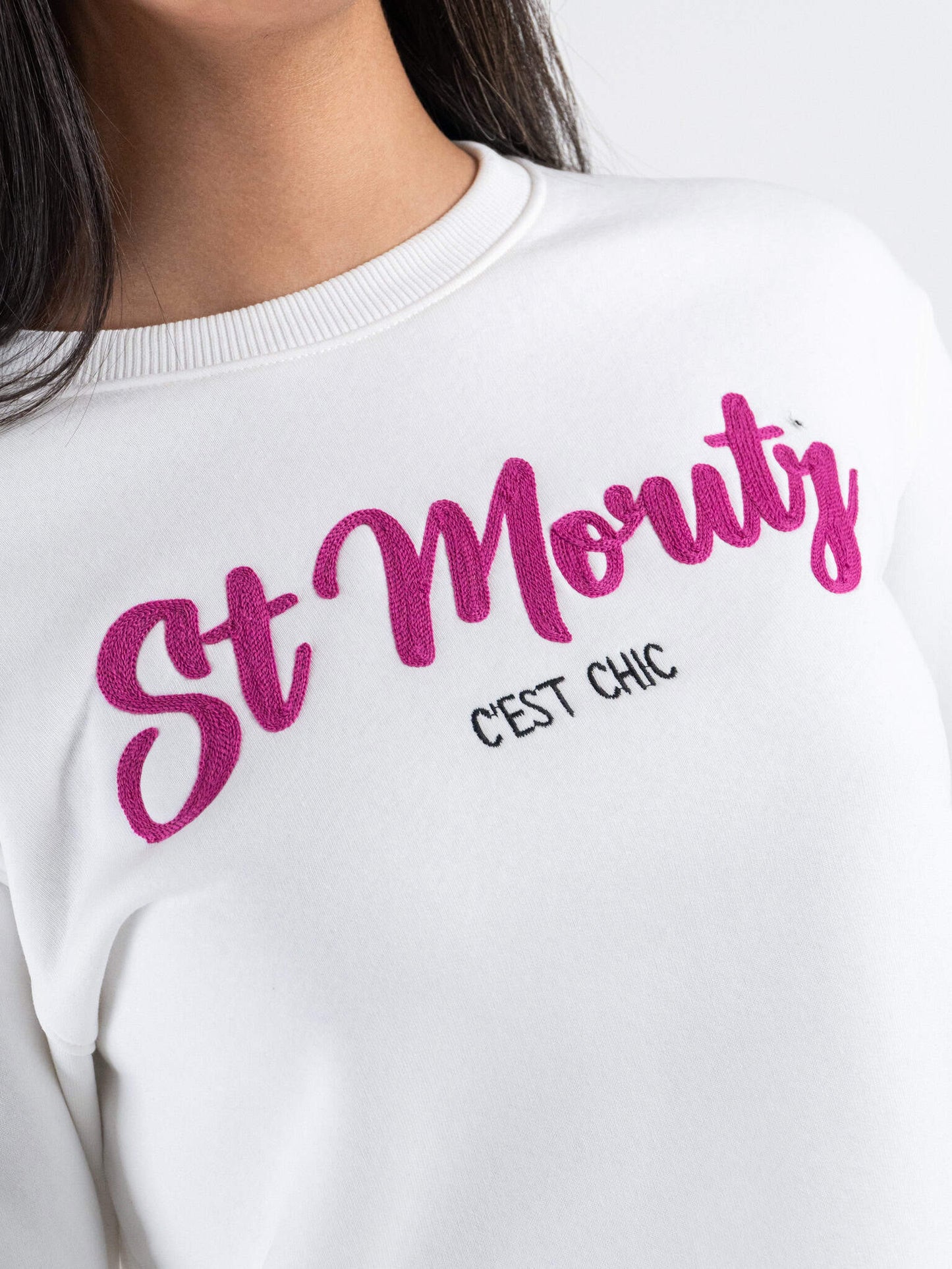 SUPERCULTURE Felpa st moritz c'est chic