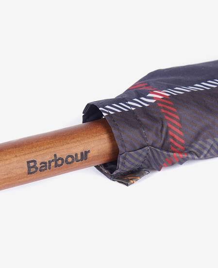 BARBOUR Ombrllo con manico TARTAN WALKER