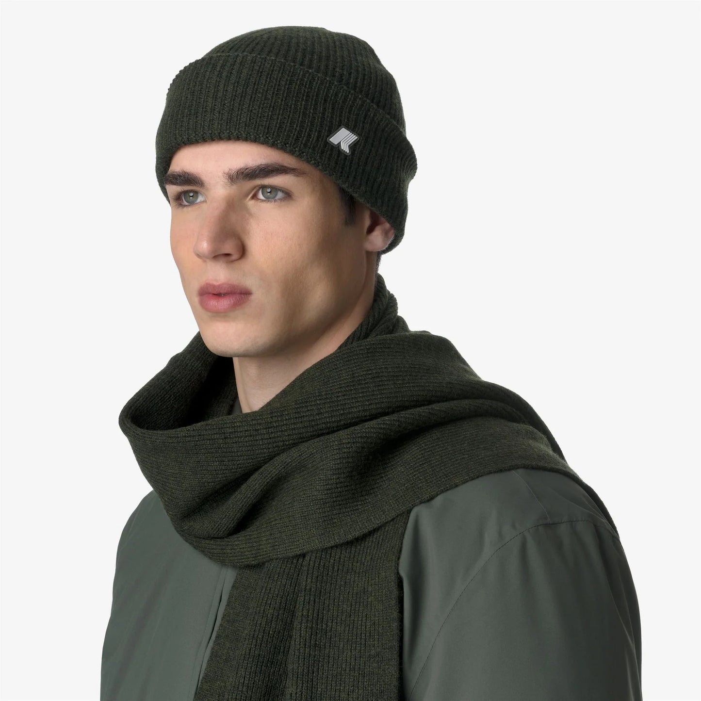 K-WAY Cappello di lana unisex BRICE STITCH WOOL