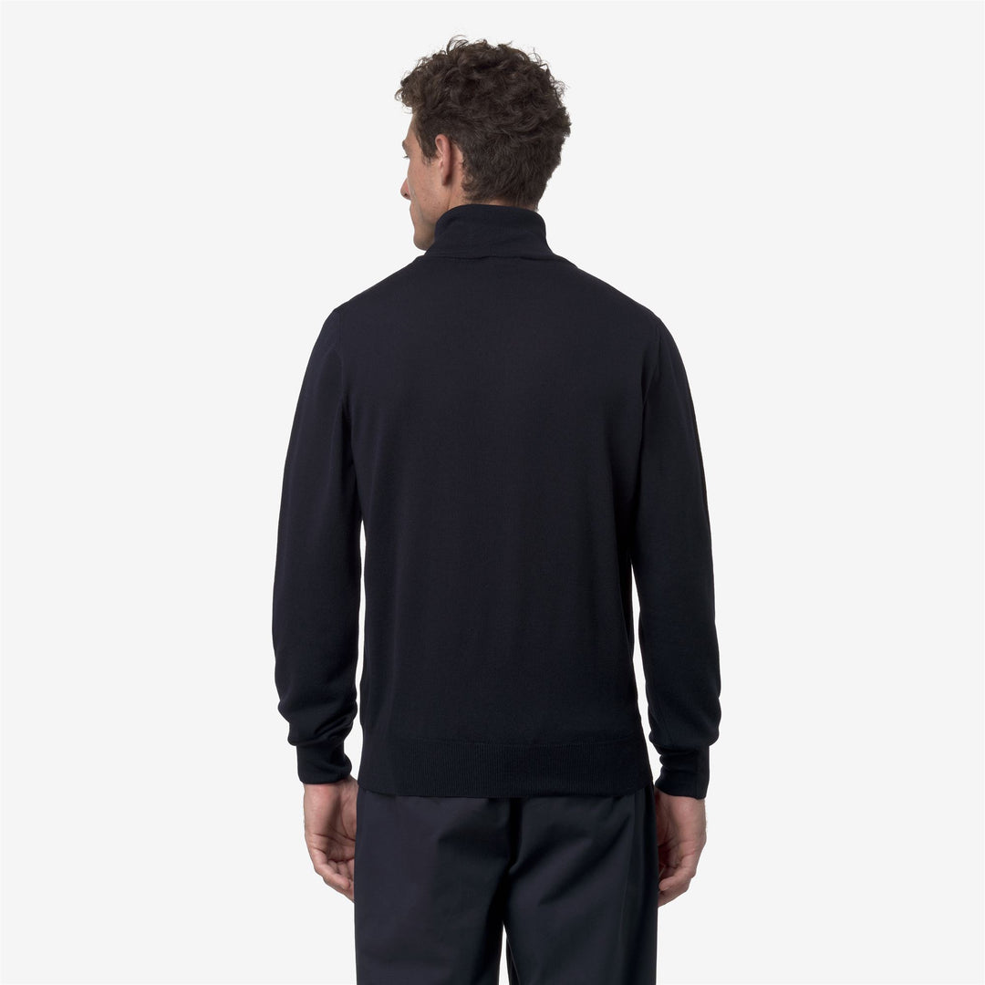 K-WAY Maglia dolcevita in 100%lana merino HENRY MERINO