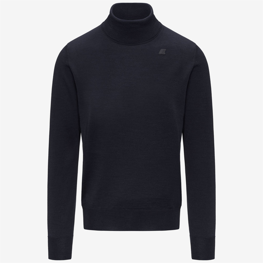 K-WAY Maglia dolcevita in 100%lana merino HENRY MERINO