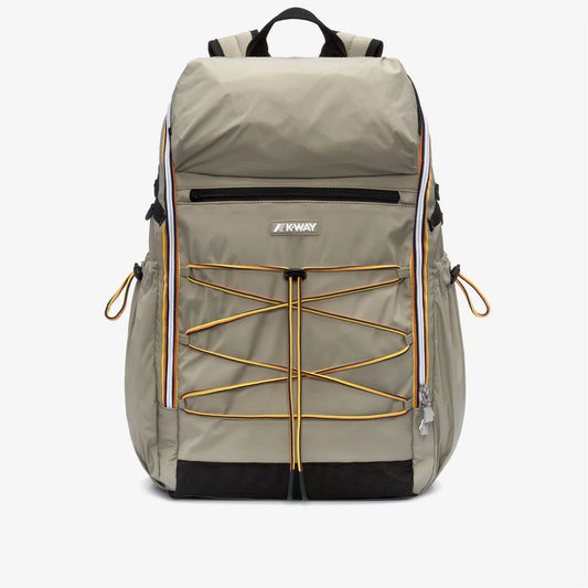 K-WAY Zaino in ripstop unisex con cordini elasticizzati iconici MONTE LIMAR
