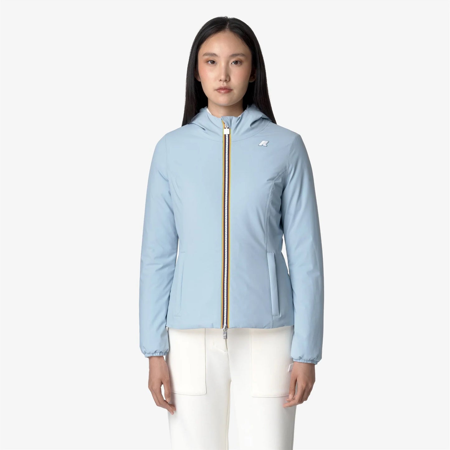 K-WAY Giubbotto donna corto reversibile LILY ST WARM DOUBLE