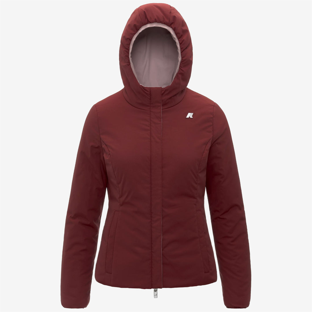 K-WAY Giubbotto donna corto reversibile LILY ST WARM DOUBLE