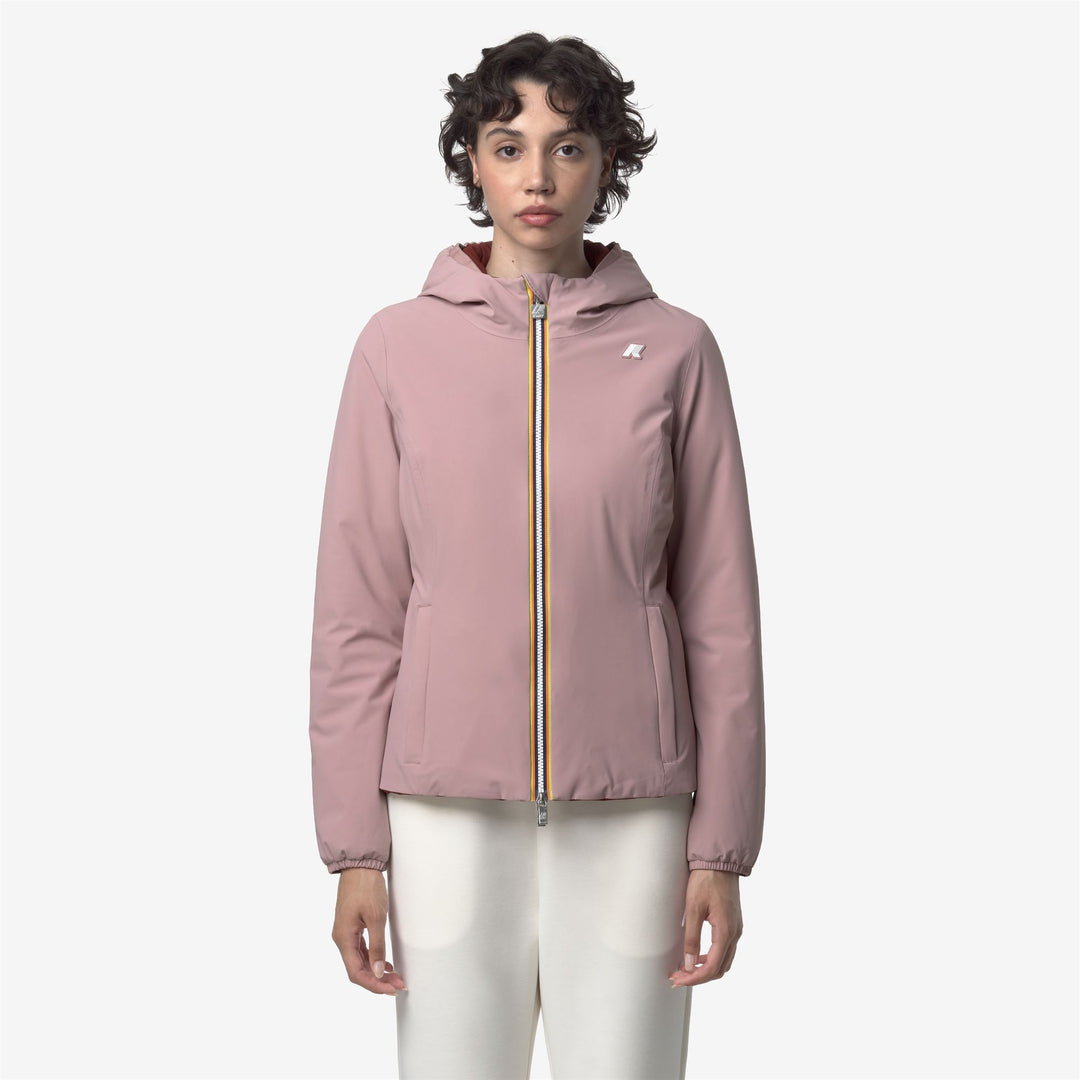K-WAY Giubbotto donna corto reversibile LILY ST WARM DOUBLE
