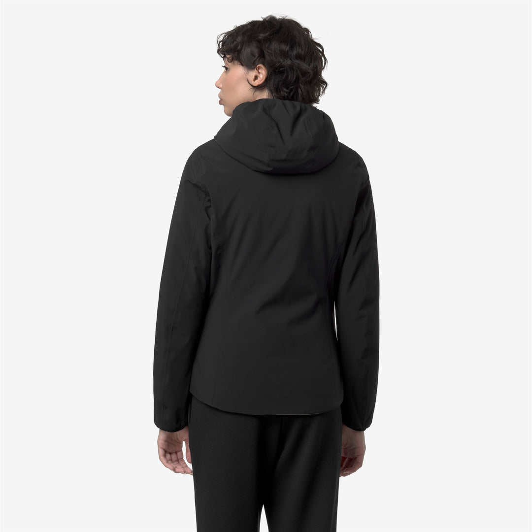 K-WAY Giubbotto donna corto reversibile LILY ST WARM DOUBLE