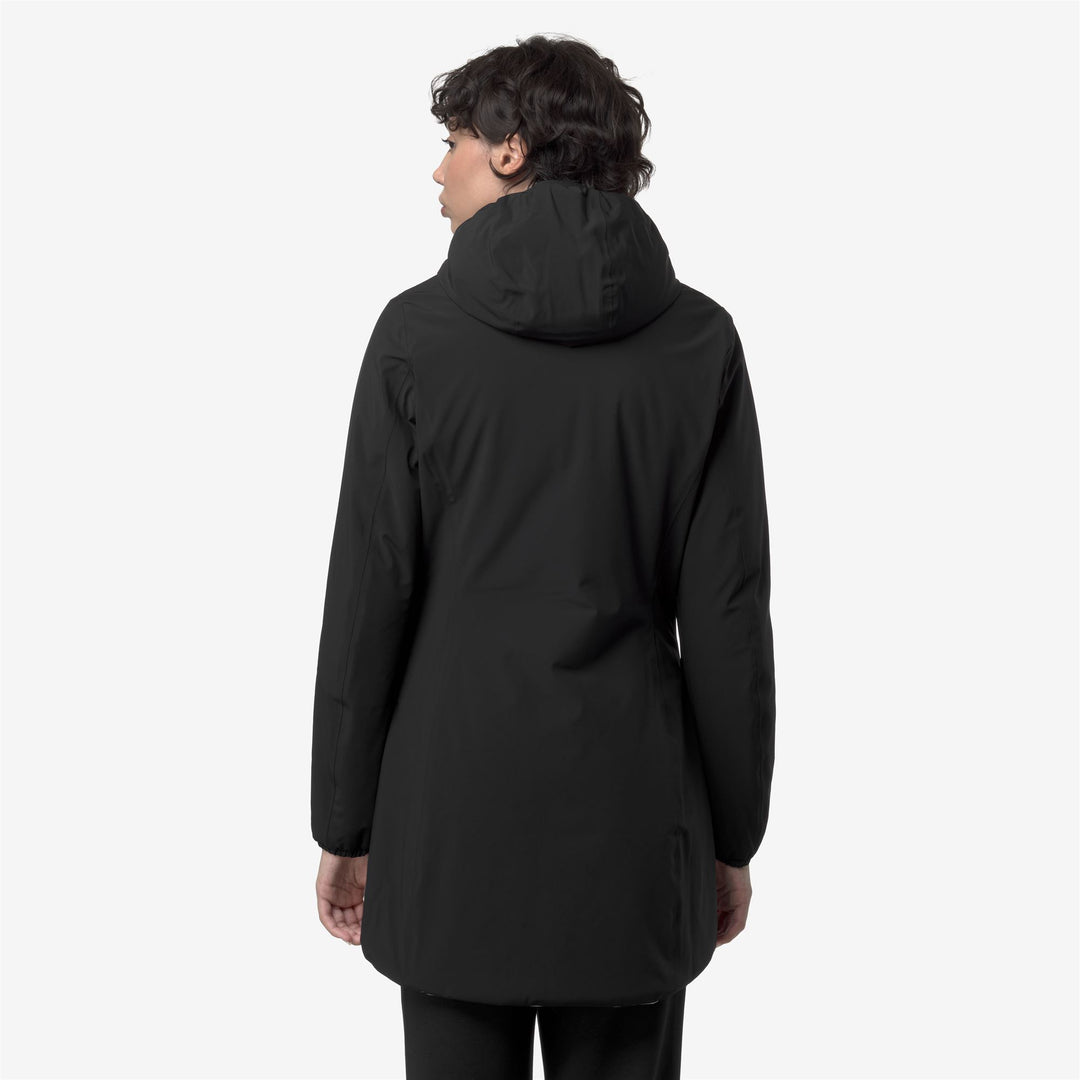 K-WAY Giubbotto mezza lunghezza donna reversibile DENISE ST WARM DOUBLE