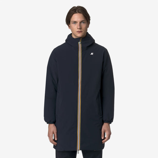 K-WAY Giubbotto uomo lunghezza 3/4 JACOB ST WARM DOUBLE