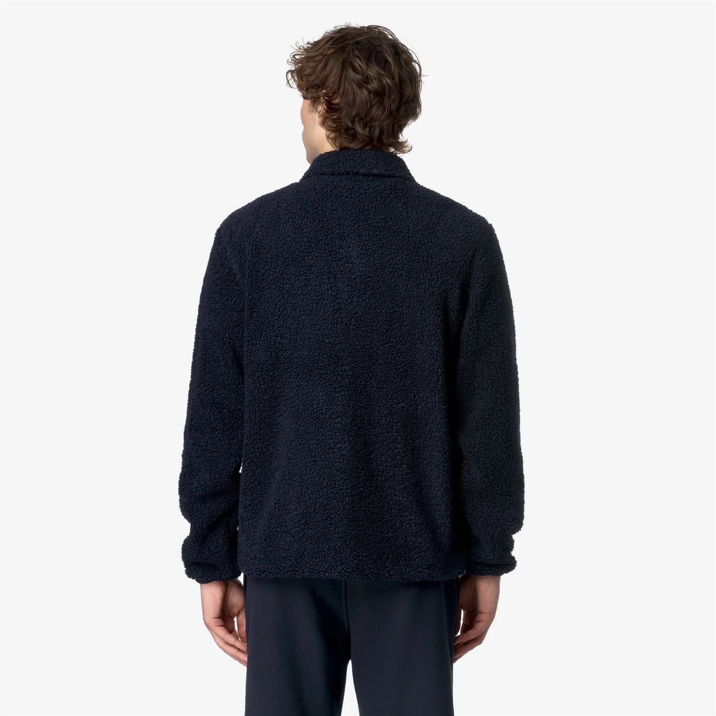 K-WAY Giacca overshirt in pile sherpa reversibile CAMERON SHERPA POLAR