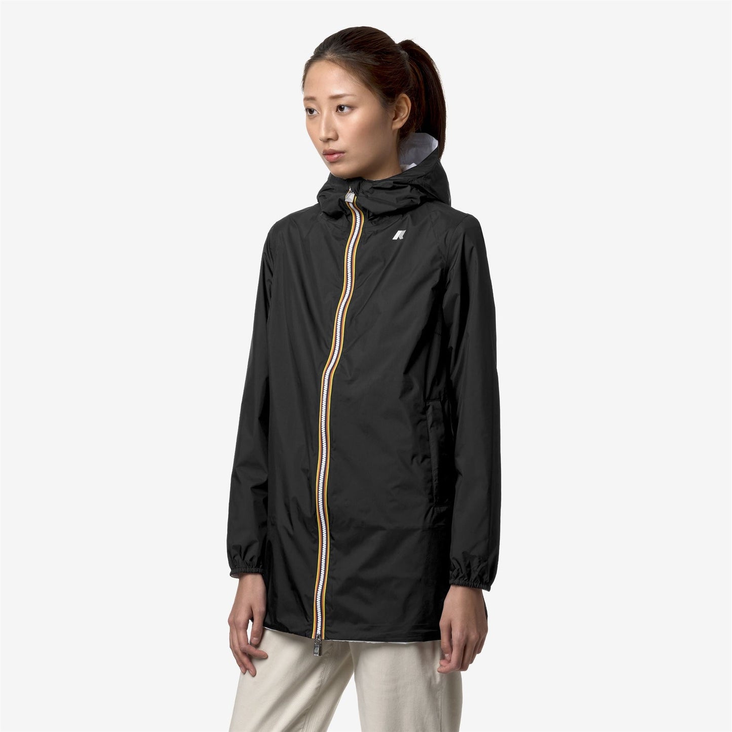 K-WAY Giubbotto donna tre quarti SOPHIE PLUS.2 DOUBLE reversibile