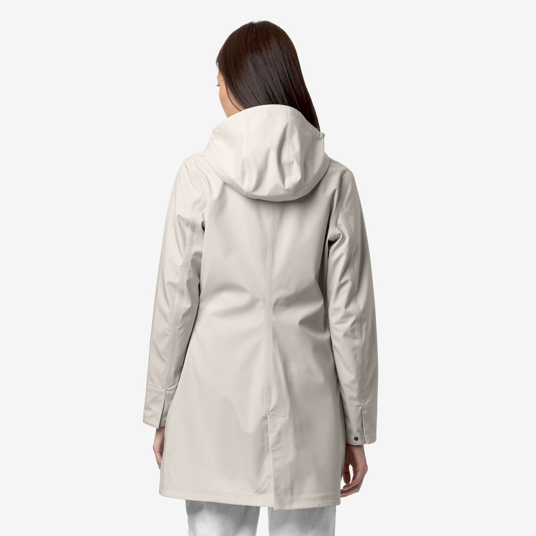 K-WAY Trench tecnico impermeabile elasticizzato MATHY BONDED JERSEY
