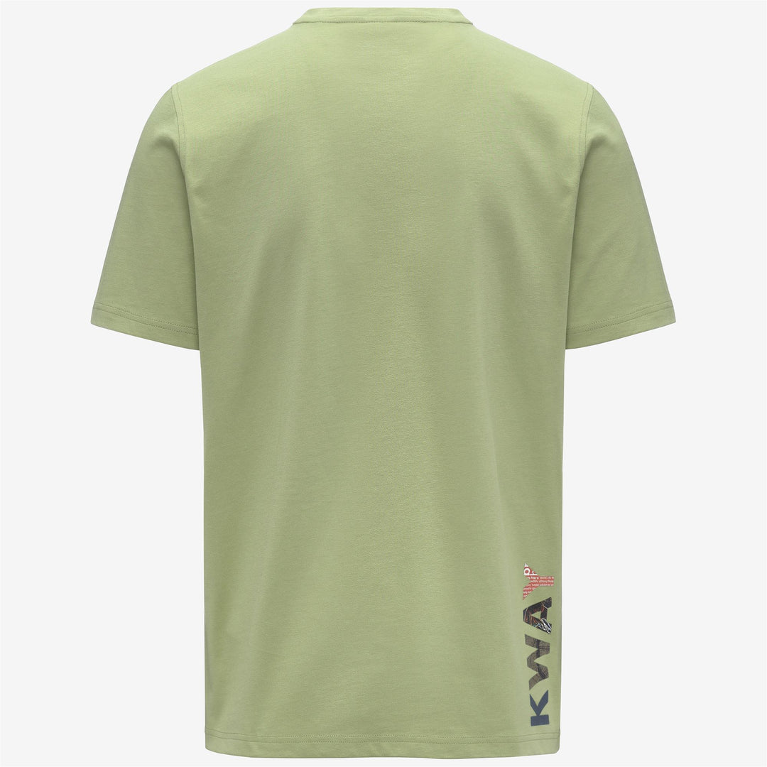 K-WAY T-Shirt girocollo uomo stampa ODOM JERSEY KWAY LETTERING