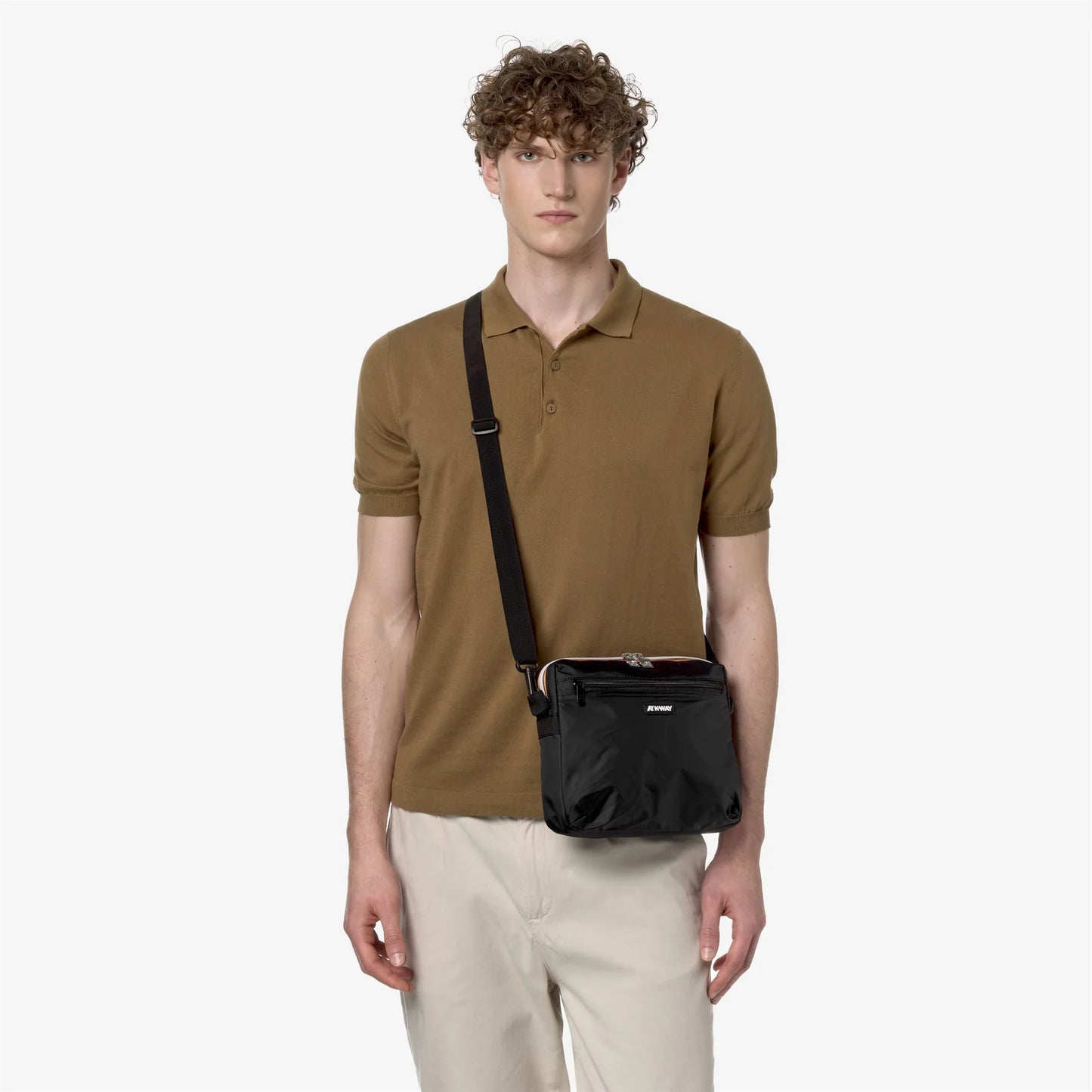 K-WAY Borsa a tracolla unisex MOIRE in ripstop