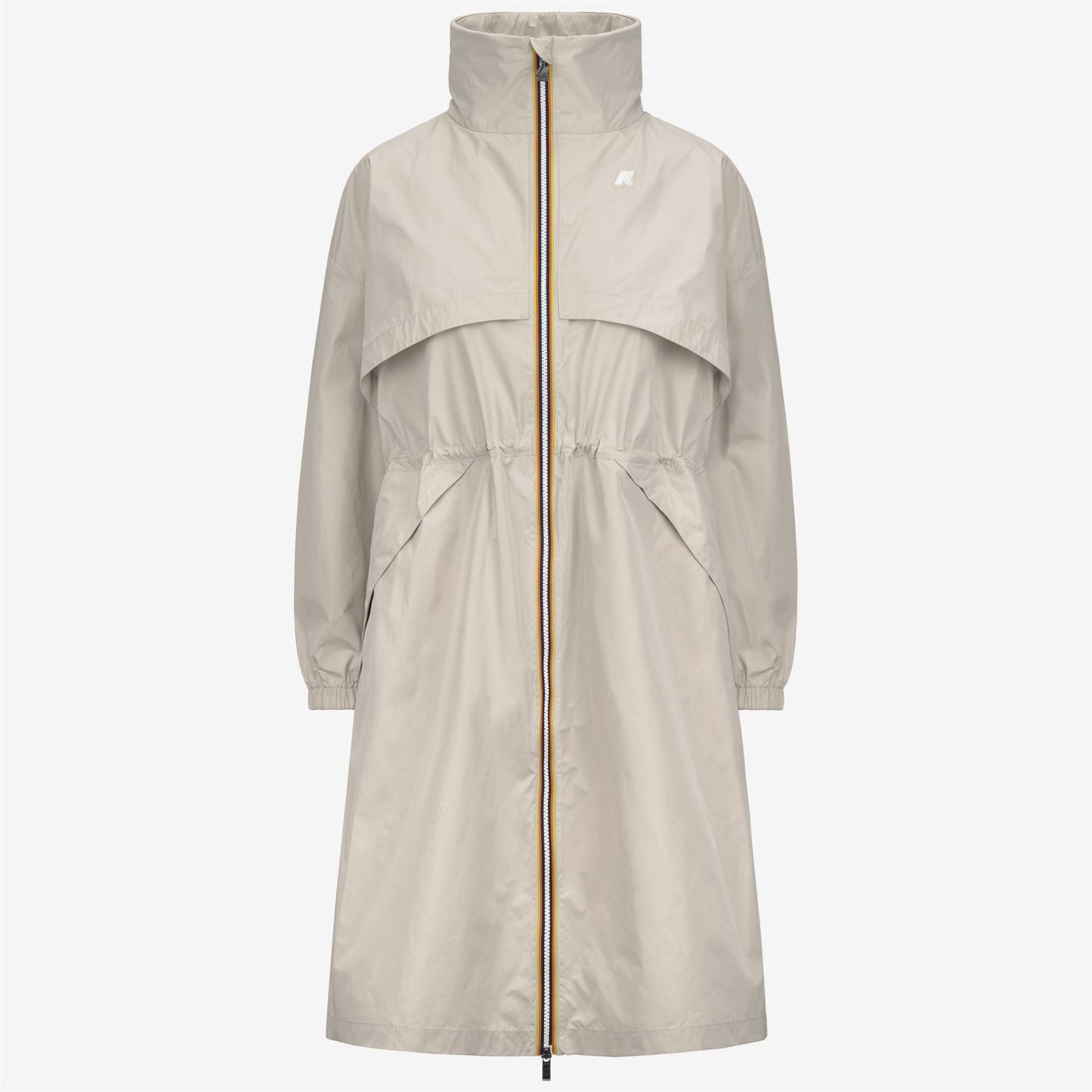 K-WAY Trench donna AUBE MEMORY TOUCH beige impermeabile
