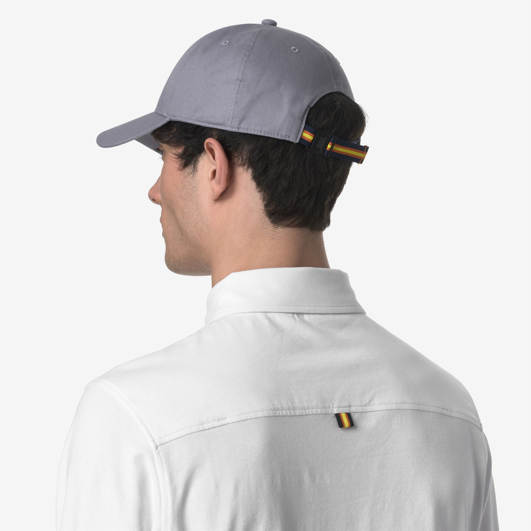 K-WAY Cappello da baseball ROB LETTERING in cotone con visiera