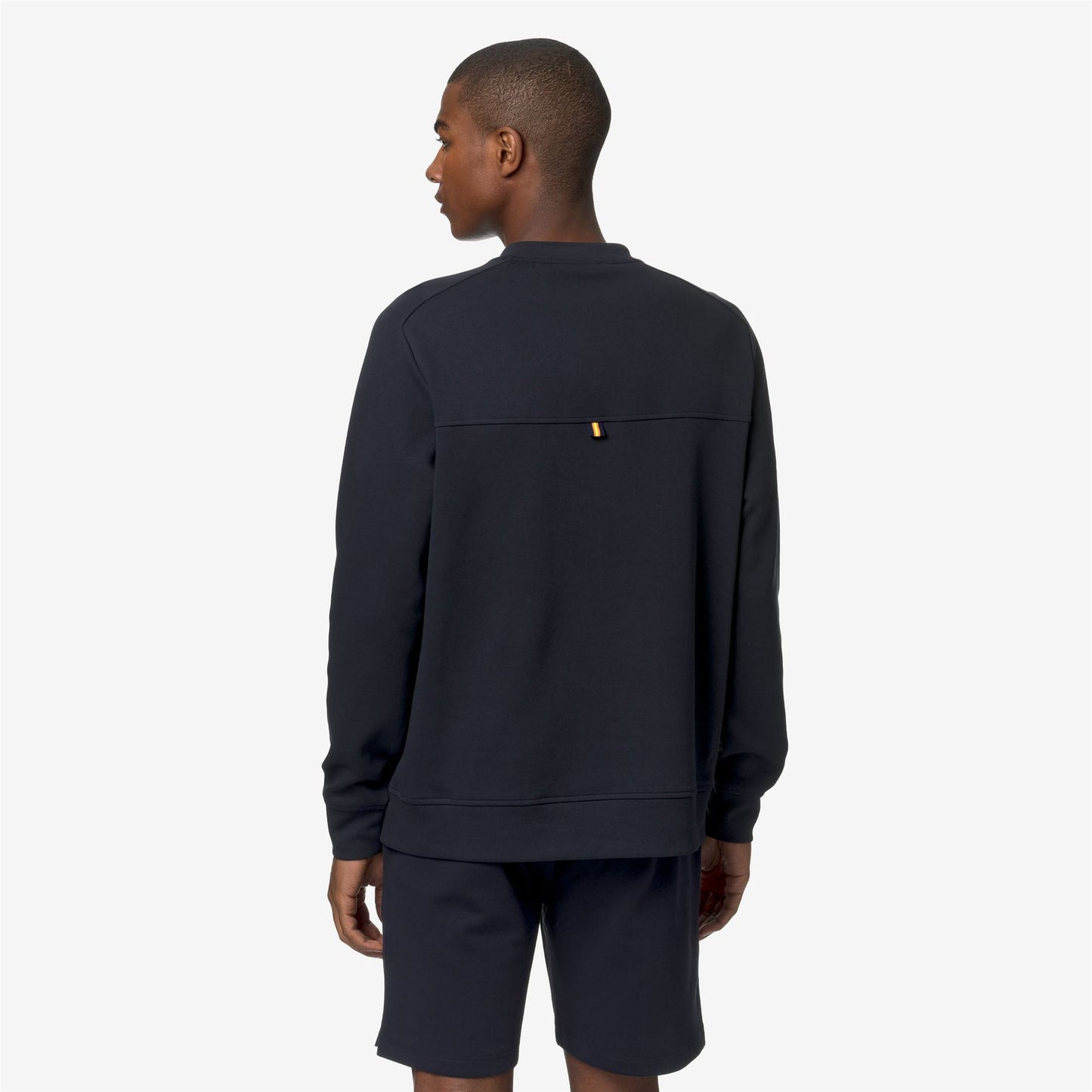 K-WAY Felpa uomo MEDINE INTERLOCK blu