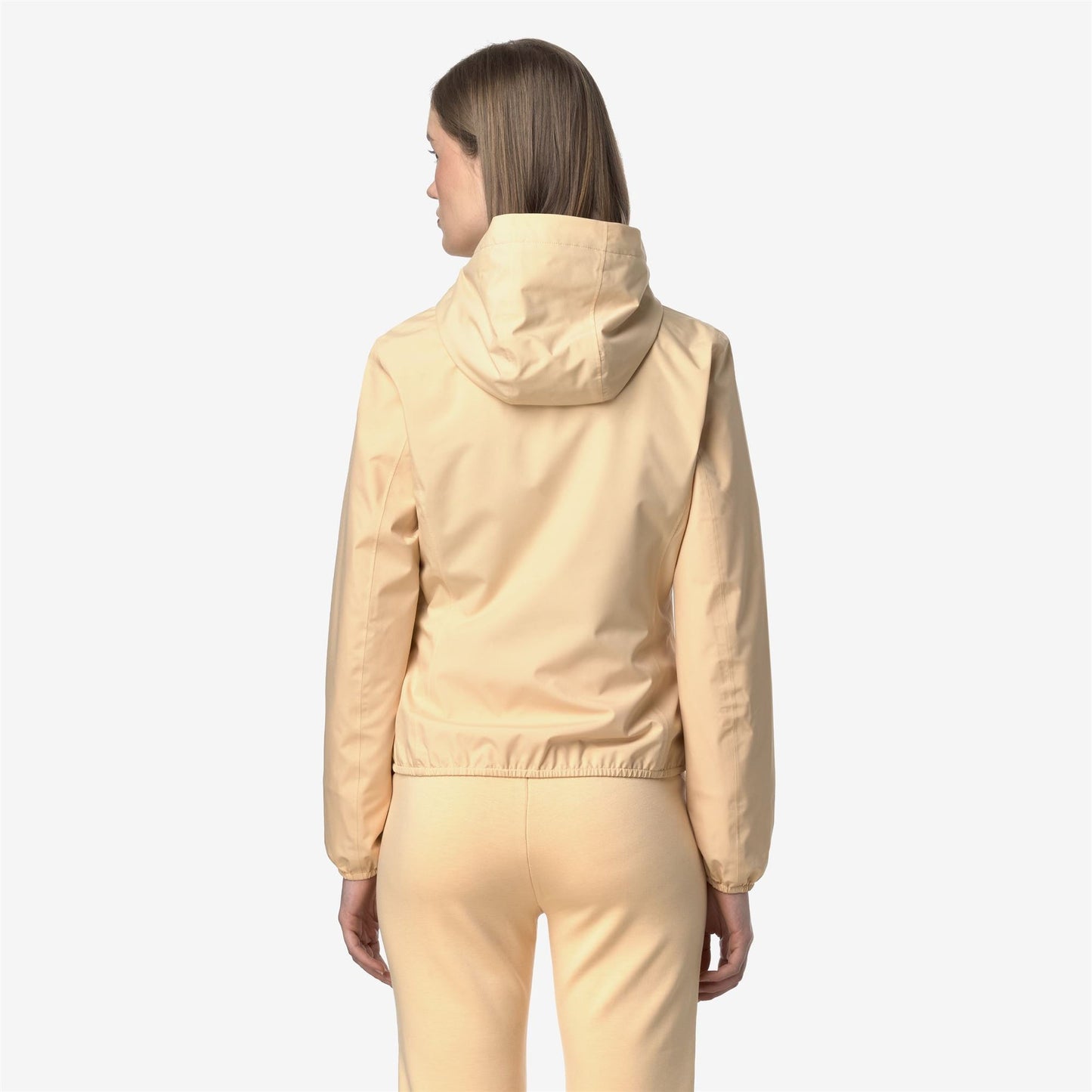 K-WAY Giubbotto donna sfoderato LILY STRETCH DOT beige