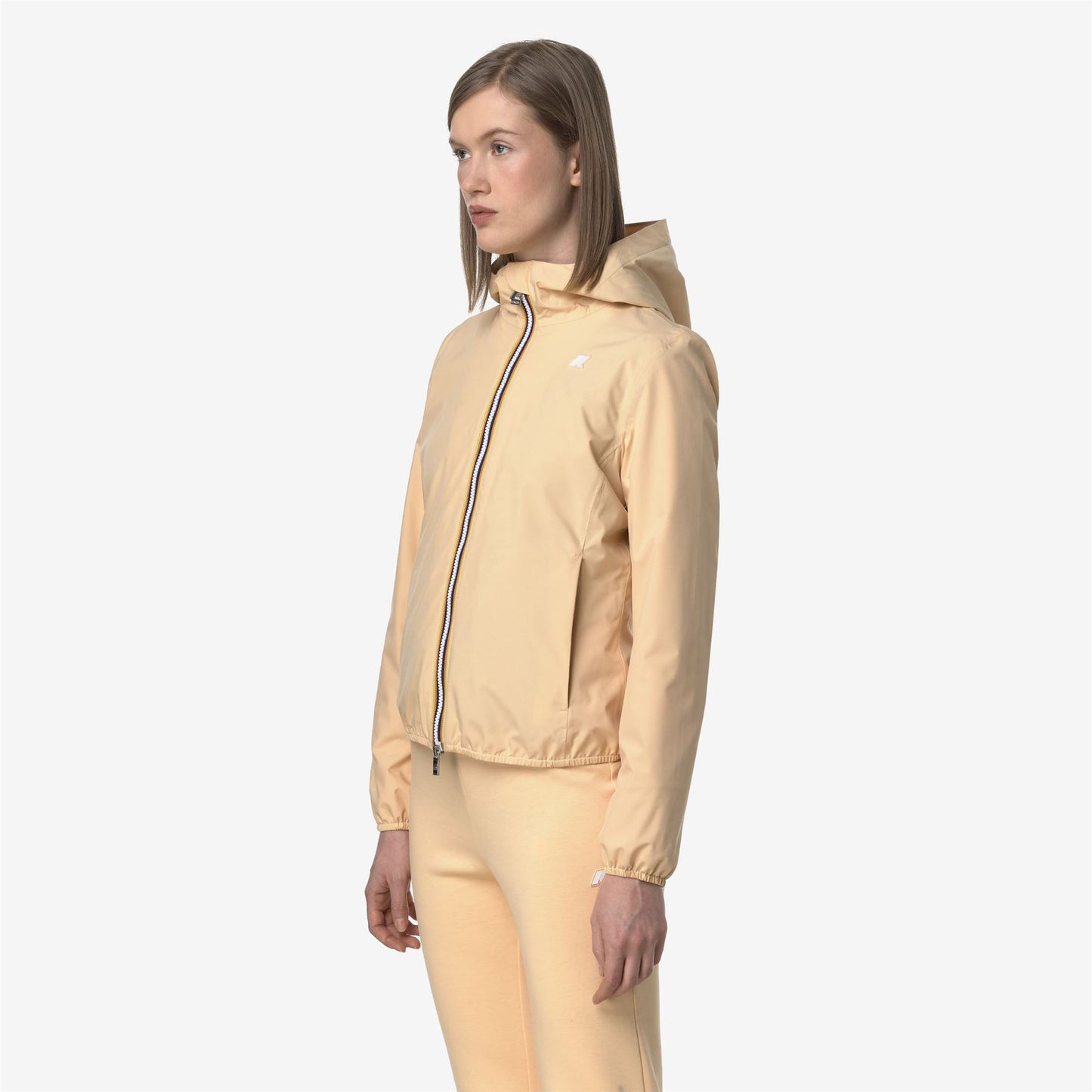 K-WAY Giubbotto donna sfoderato LILY STRETCH DOT beige