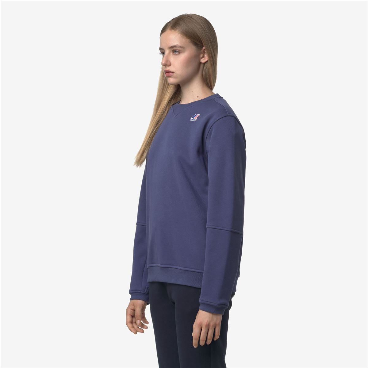 K-WAY Felpa girocollo unisex in tessuto tecnico NAEL BRUSHED PC