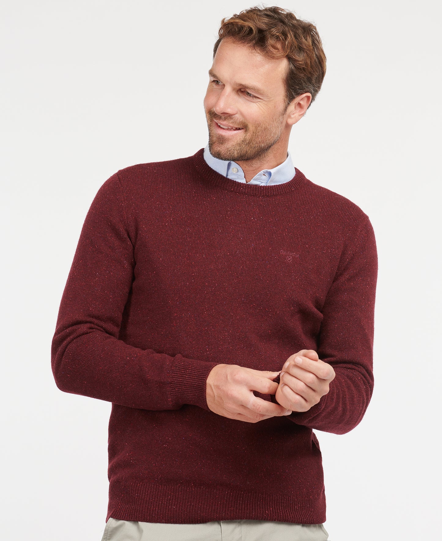 Barbour maglia essential tisbury crew