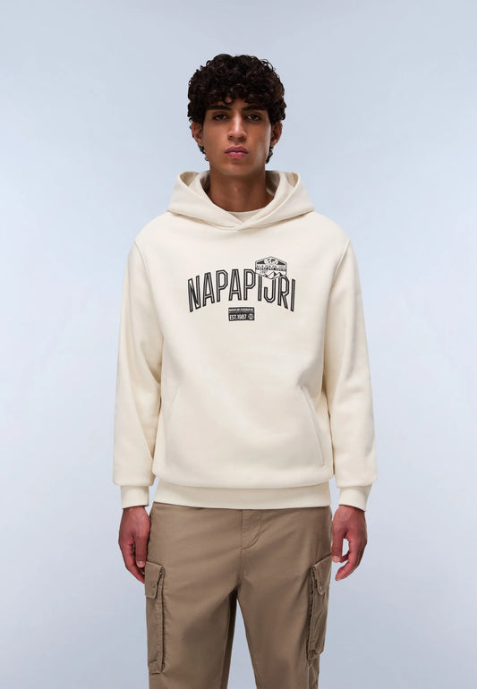 NAPAPIJRI Felpa con cappuccio e logo frontale B-FUNES H