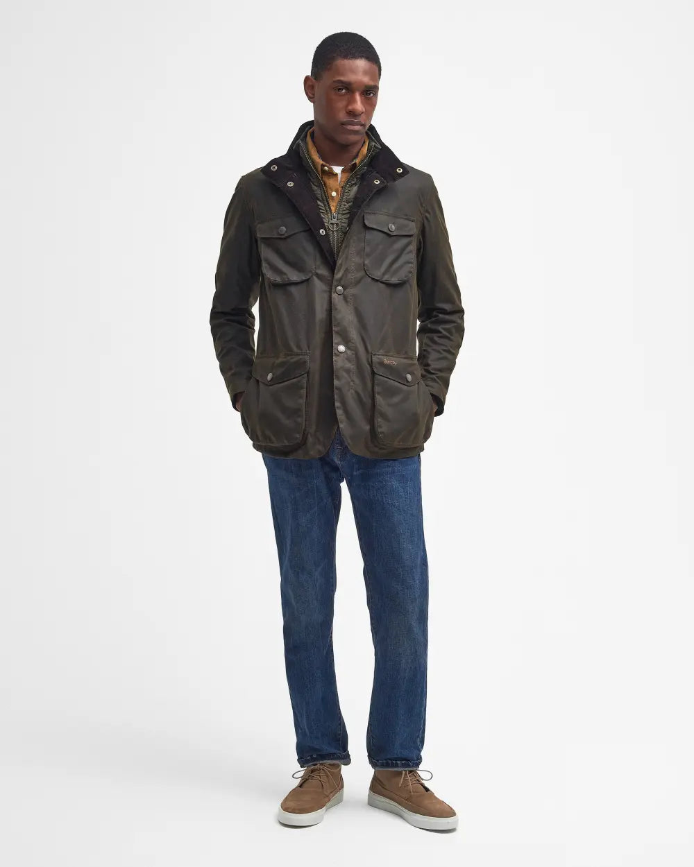 Barbour giacca in cotone cerato Ogston