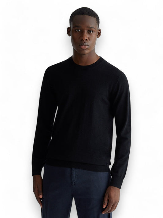 LIU JO Maglia girocollo uomo 100% lana