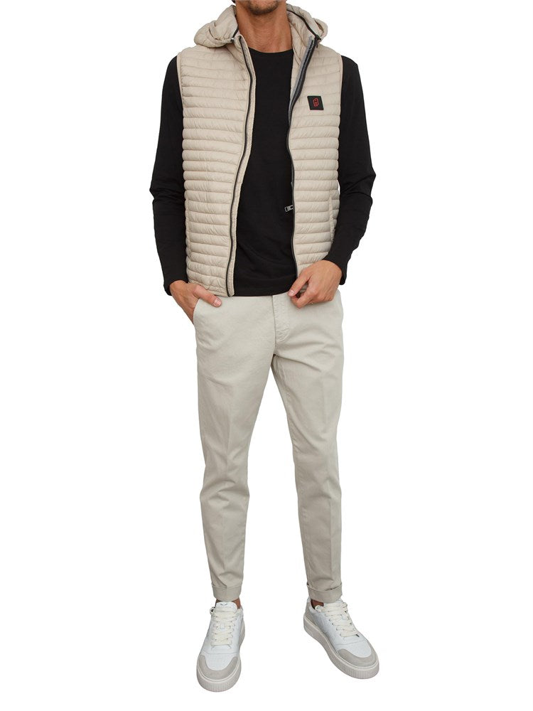 LIU JO Giubbotto smanicato con cappuccio trapuntato 100gr