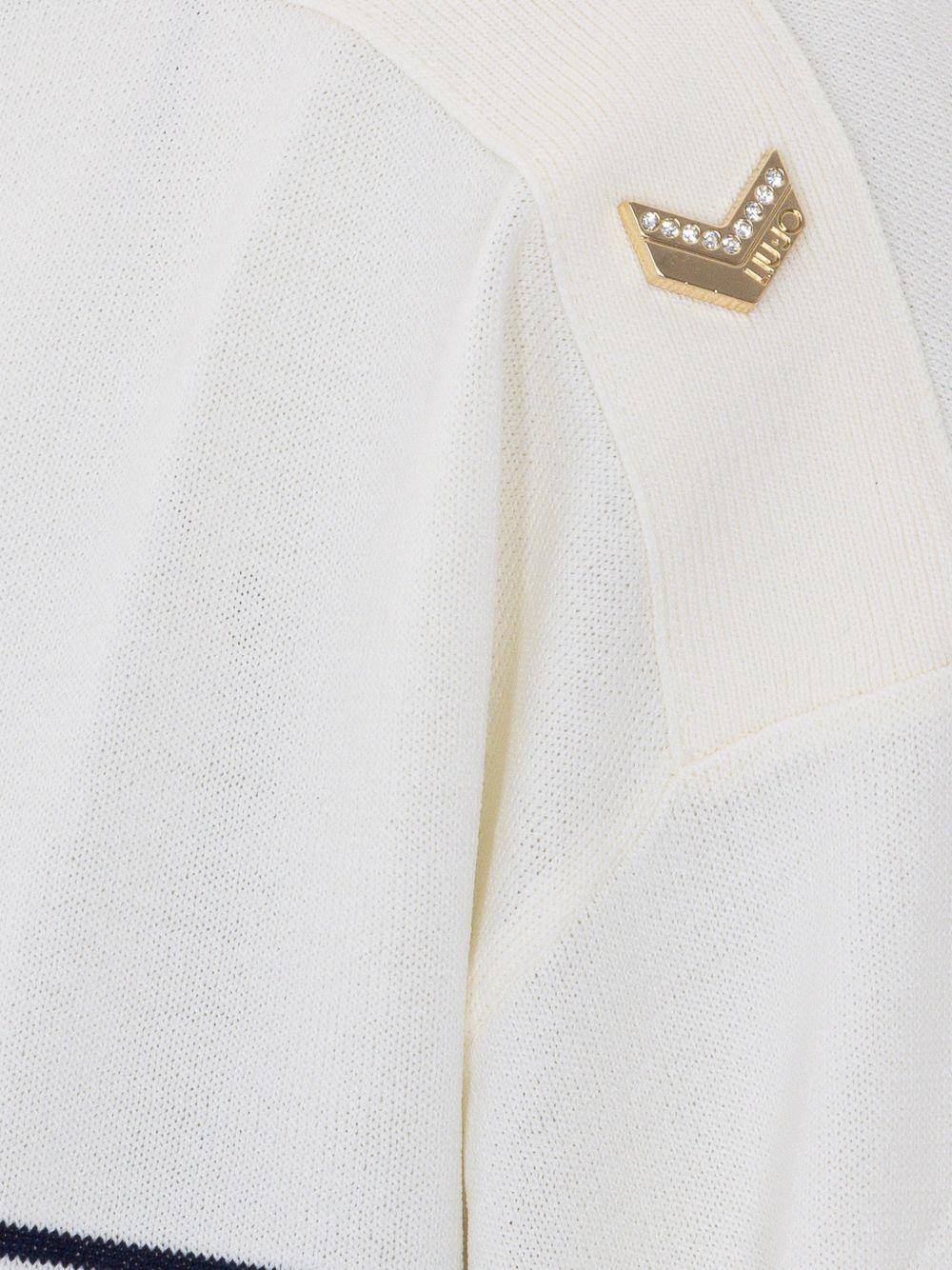 LIU JO Maglia donna scollo a barca a righe