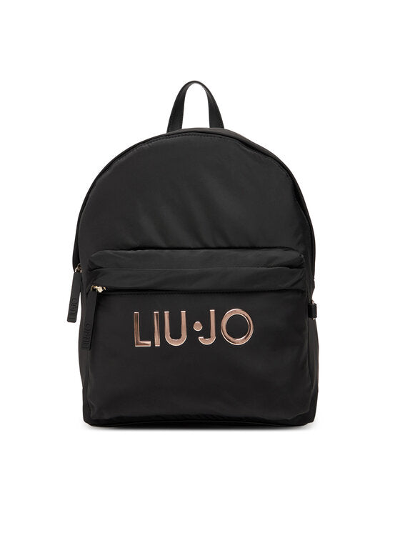 LIU JO Zaino in nylon con logo metallico TF5084