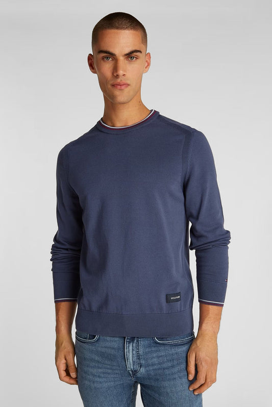TOMMY HILFIGER Maglia in caldo cotone girocollo