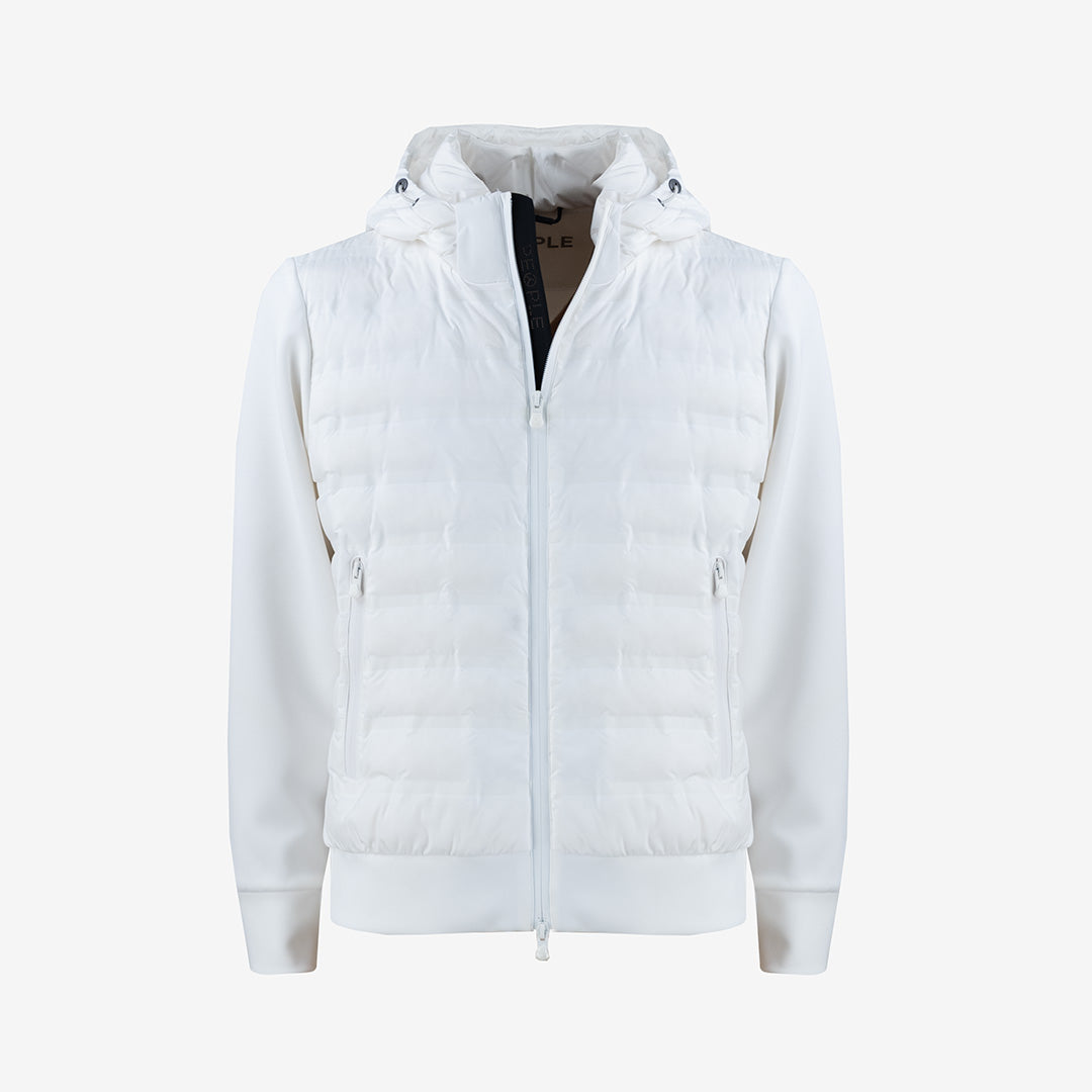 PEOPLE OF SHIBUYA Giubbotto in tessuto tecnico bimaterico con cappuccio