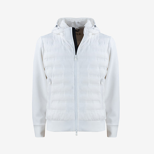 PEOPLE OF SHIBUYA Giubbotto in tessuto tecnico bimaterico con cappuccio