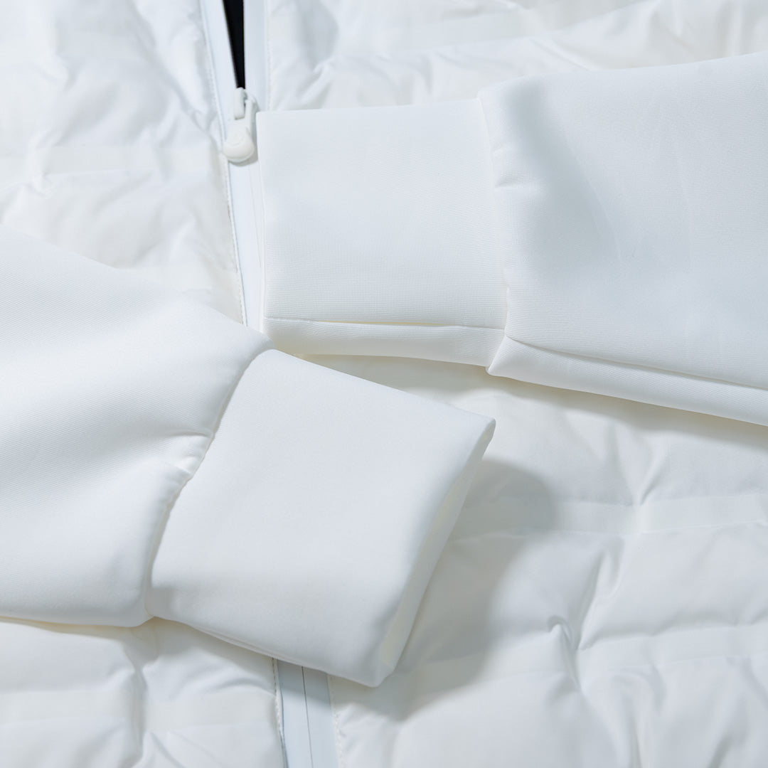 PEOPLE OF SHIBUYA Giubbotto in tessuto tecnico bimaterico con cappuccio