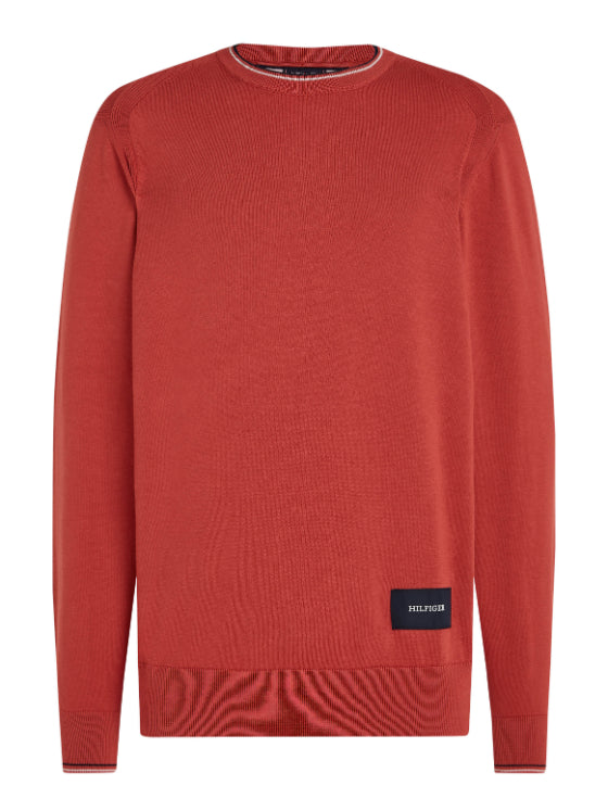 TOMMY HILFIGER Maglia in caldo cotone girocollo