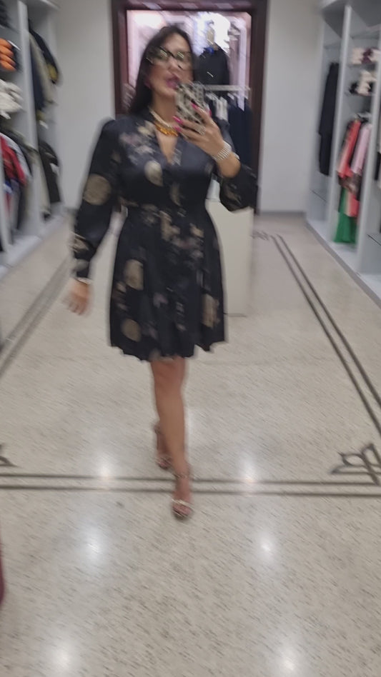 ANONYME Vestito stampa floreale