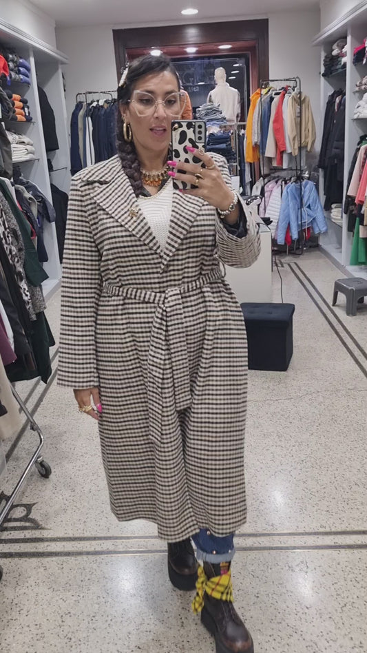 SUSY STAR CAPPOTTO A QUADRI