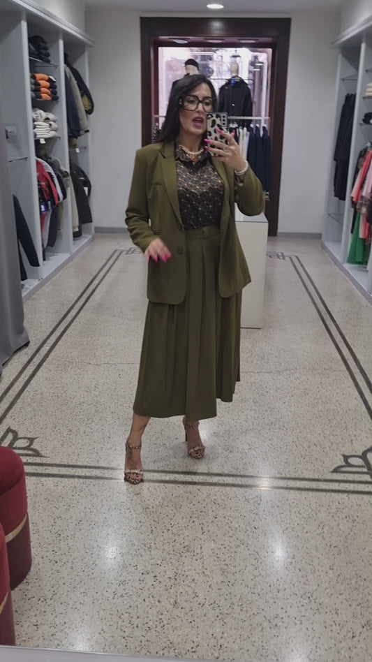 ANONYME Camicia in stampa floreale