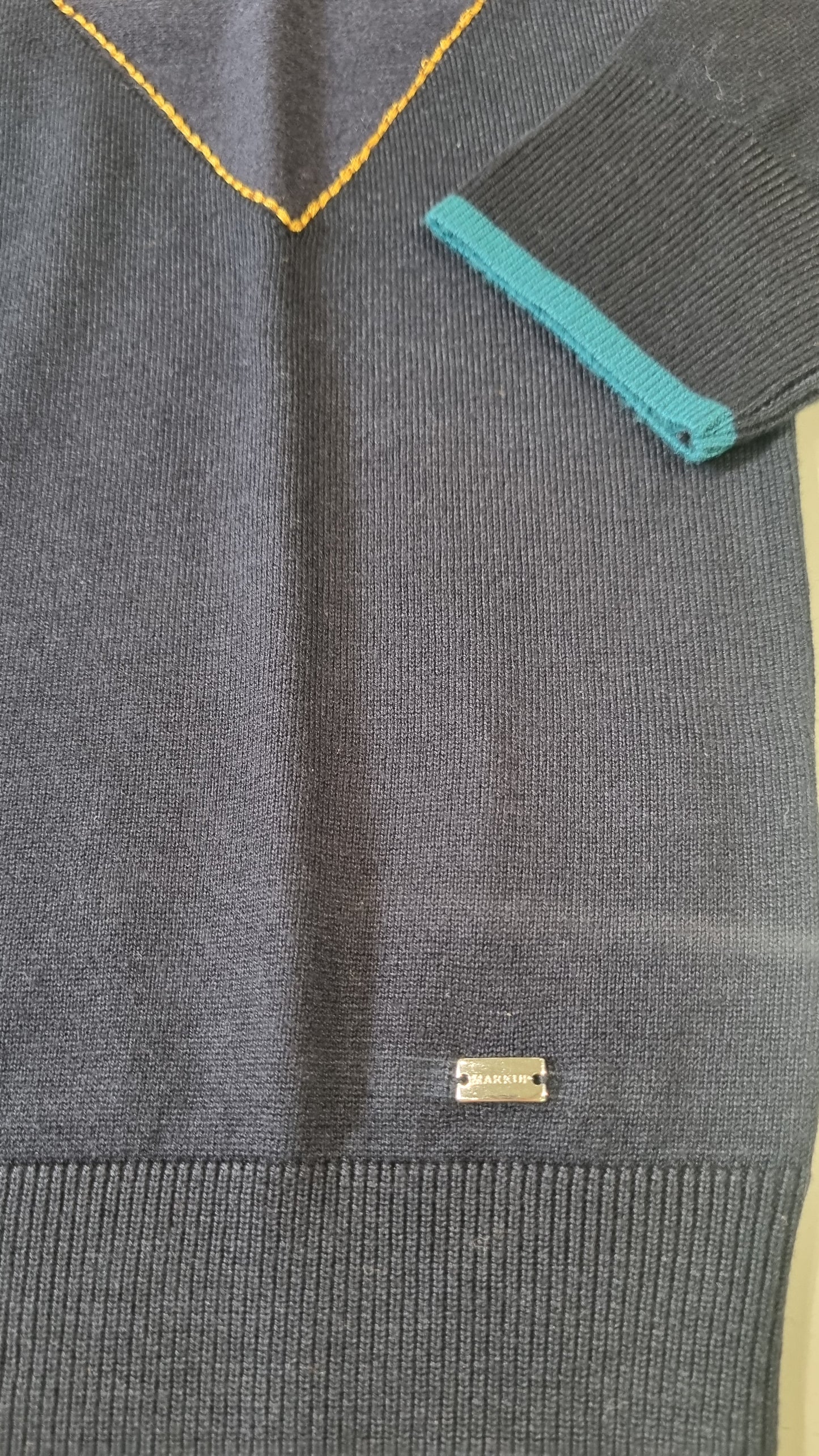 MARKUP Maglia motivo rombi