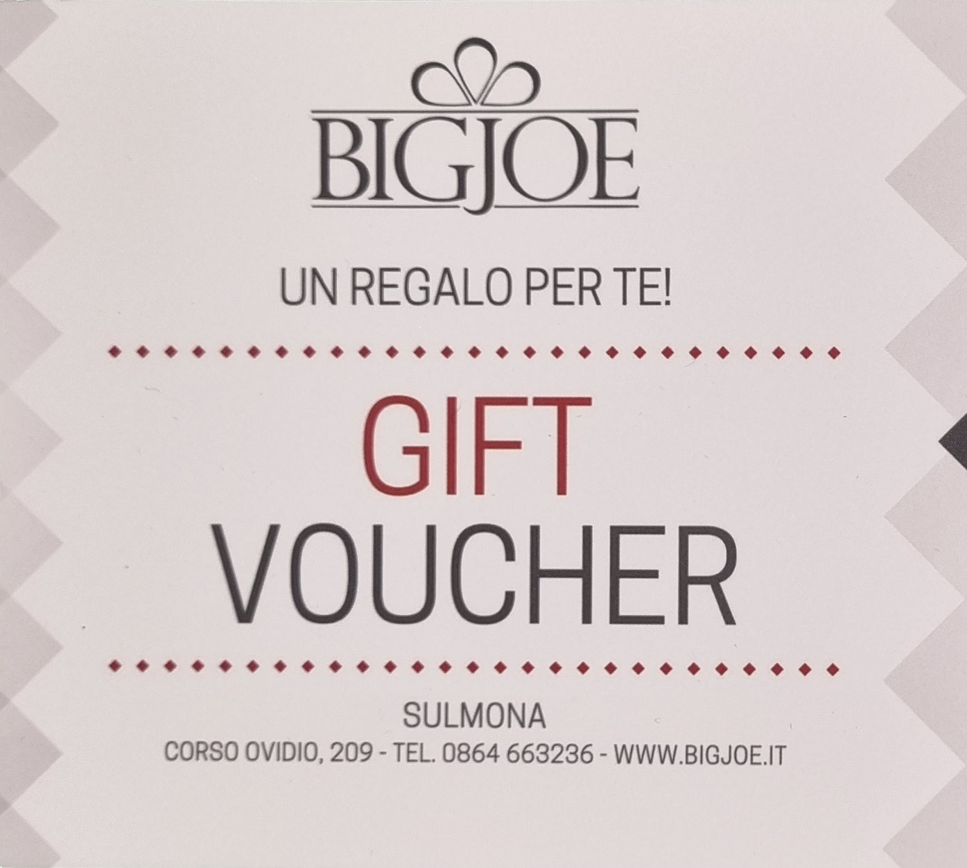 BUONO REGALO