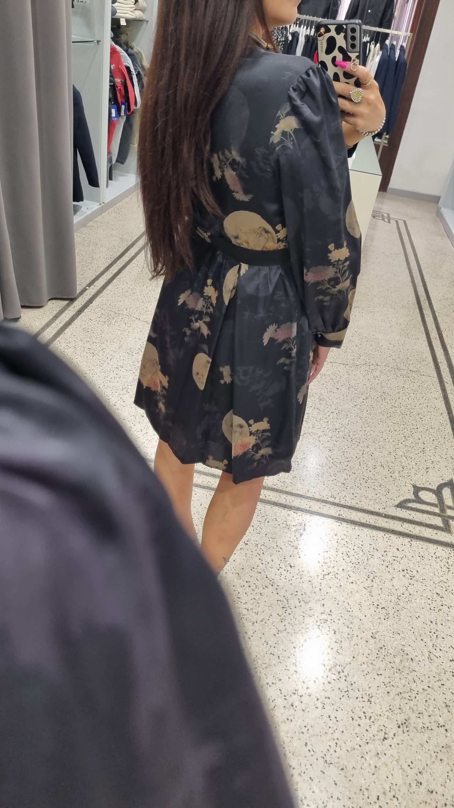 ANONYME Vestito stampa floreale