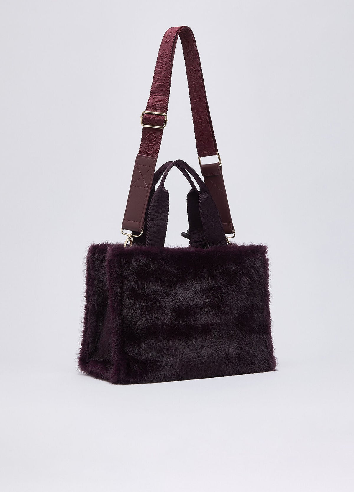 LIU JO Borsa tote piccola in pelliccia