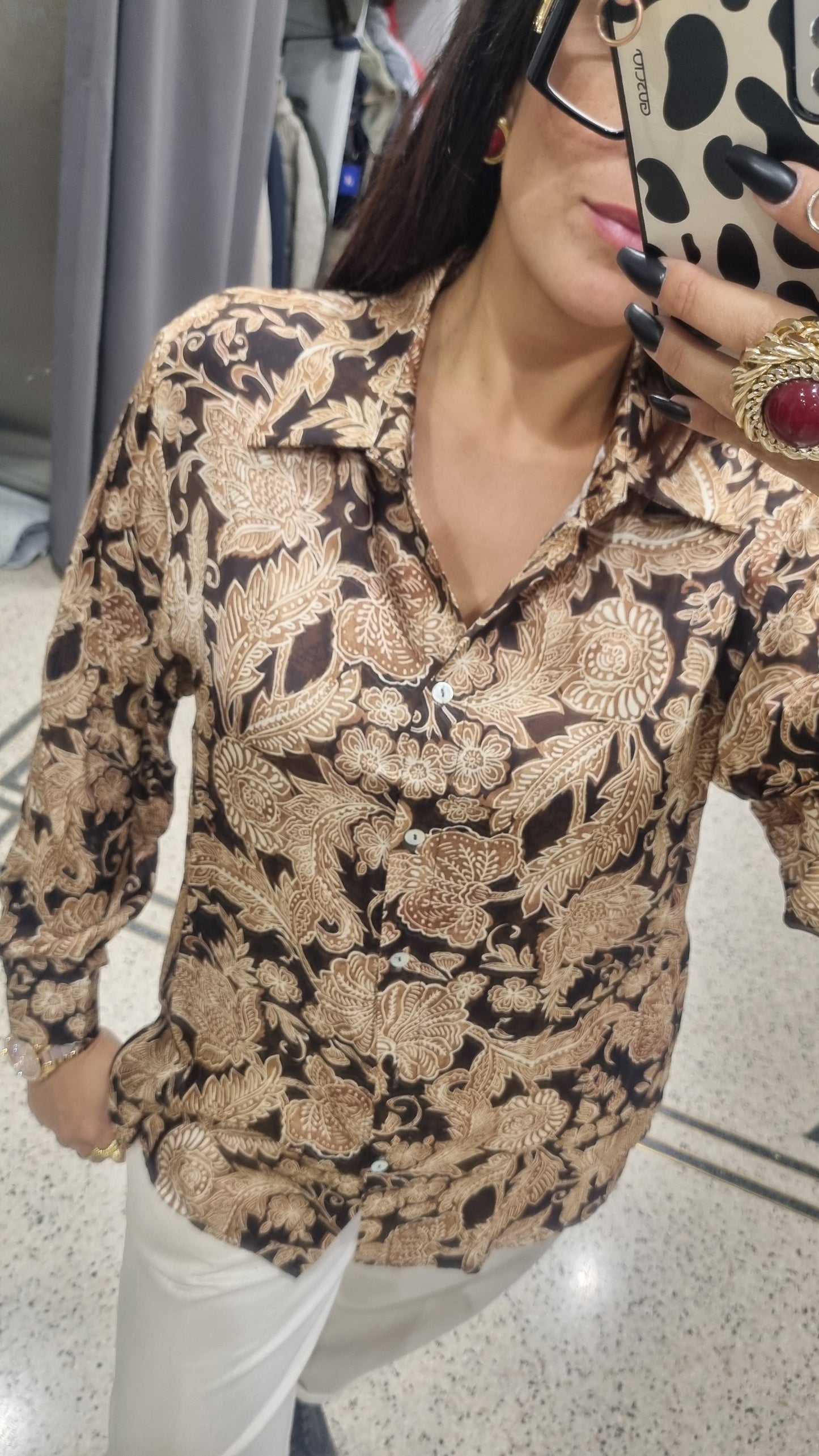 SUSY STAR Camicia in fantasia