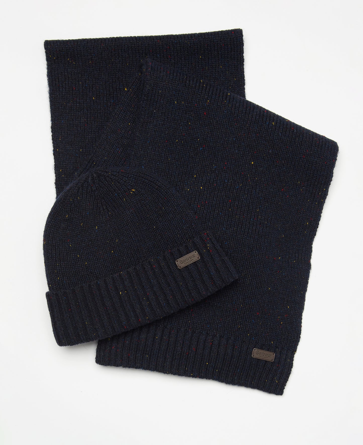 Set regalo Barbour berretto e sciarpa Carlton Fleck