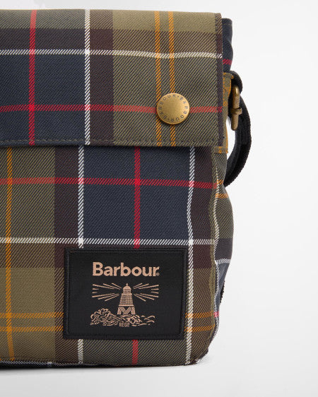 BARBOUR Borsa a tracolla in tartan Torridon