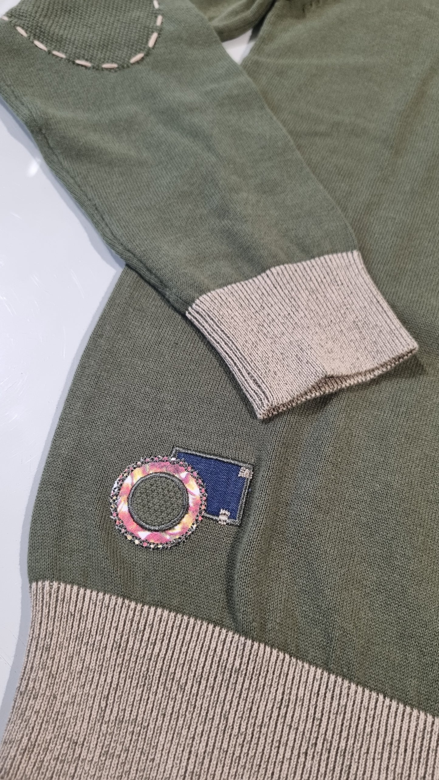 MARKUP Maglioncino in cotone con impunture