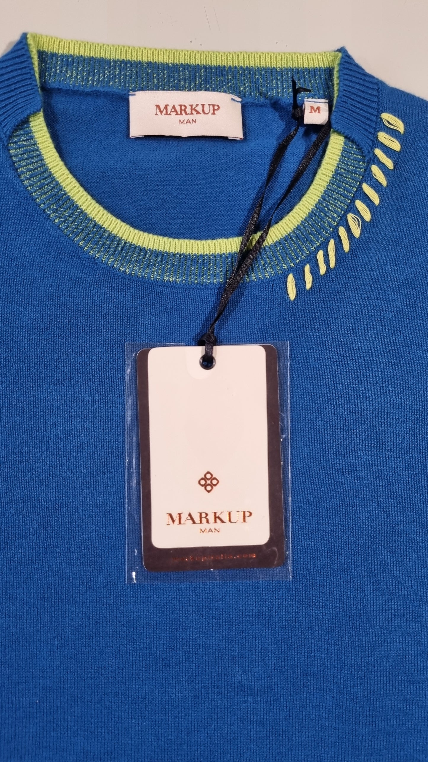 MARKUP Maglioncino in cotone con impunture