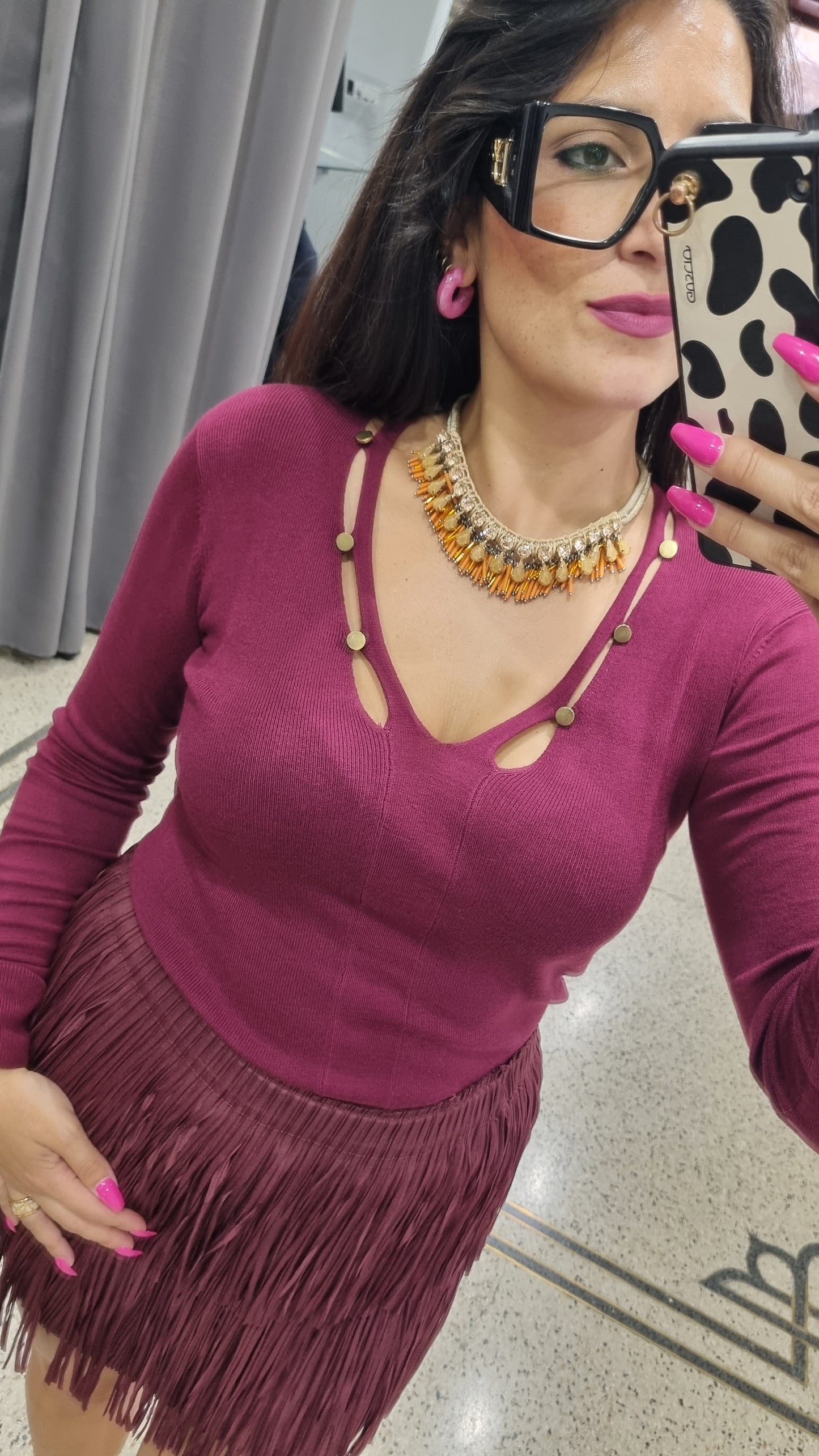 MARKUP Maglia scollo V