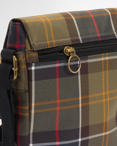 BARBOUR Borsa a tracolla in tartan Torridon